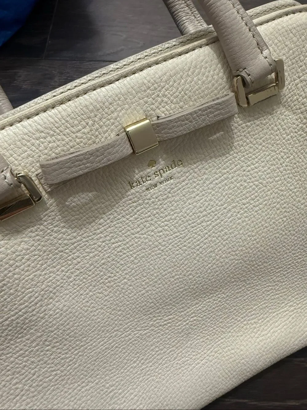Kate Spade Henderson Street Sawyer Cream Bag Tote Purse